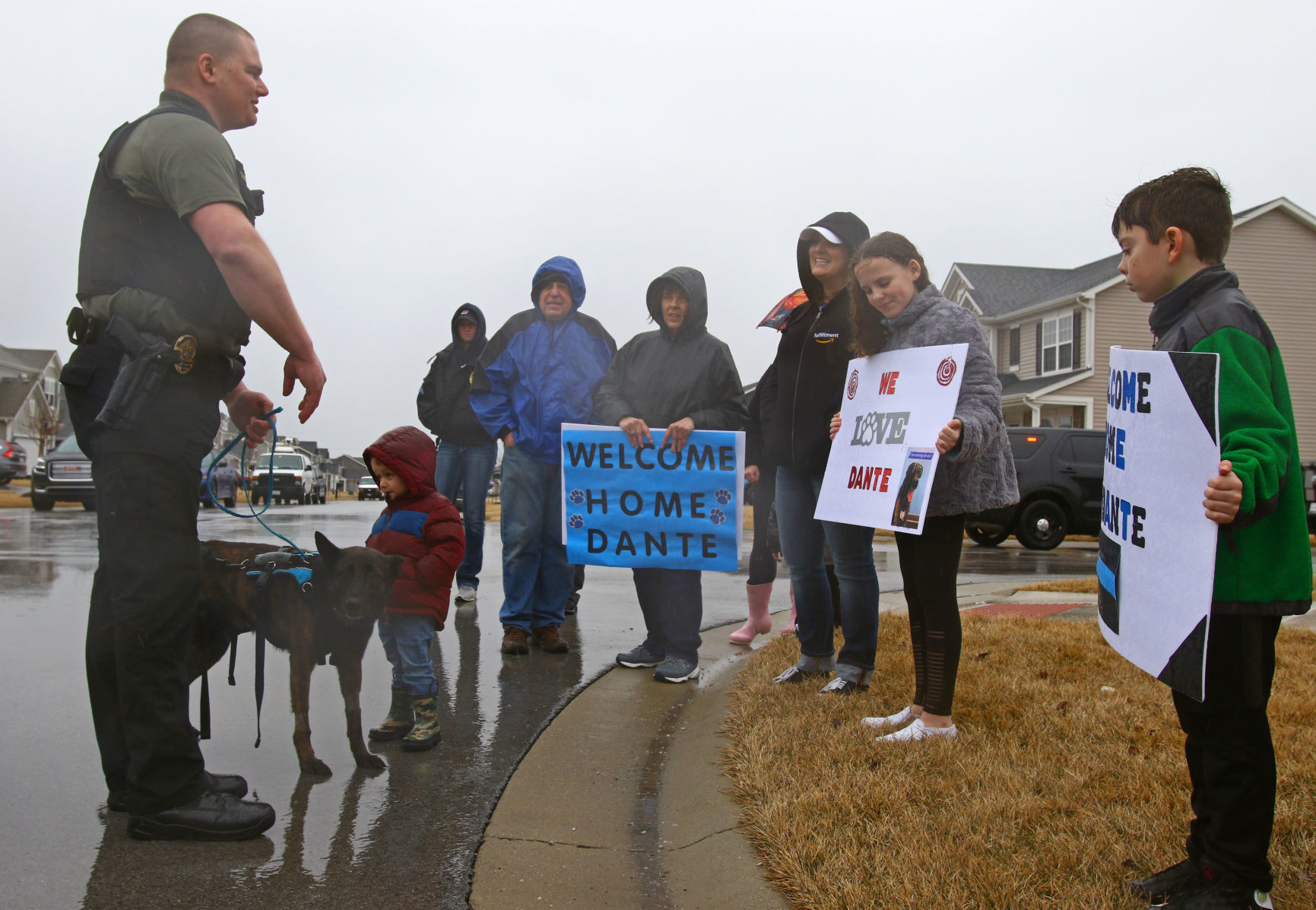 Gallery: K-9 Dante's return
